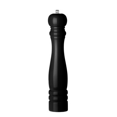 Dřevěný mlýnek na pepř, HENDI, Černá, ⌀60x(H)315mm | 469552